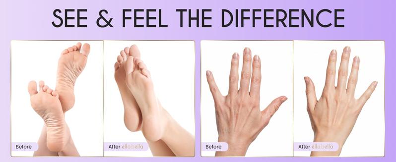 ELLA BELLA® Paraffin Wax Machine for Hand & Feet • Parafin Wax Warmer • Everything in One Kit – Paraffin Wax Refills, Mitts & Booties • Soothing Relief with Parrafin Hot Wax • Home Paraffin Wax Bath