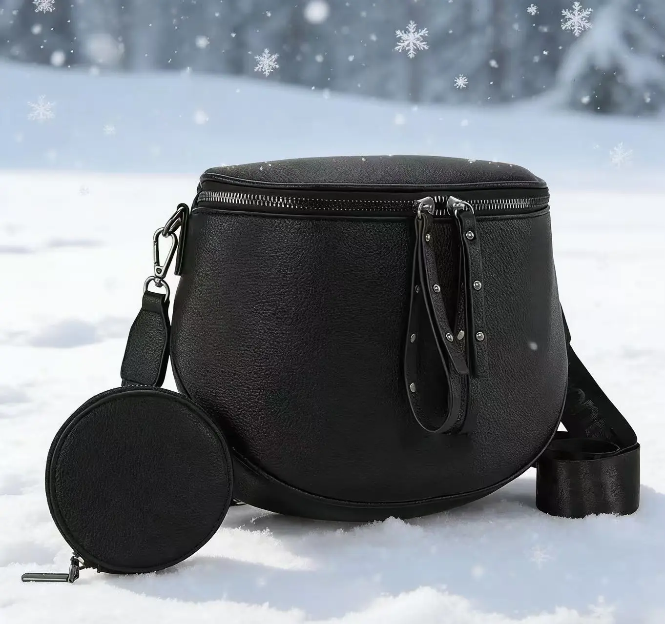 Luxury yet versatile bags, morning light ambiance-style bags, camellia-themed high-quality women’s bags, everyday commute chic bags, stylish and functional bags.