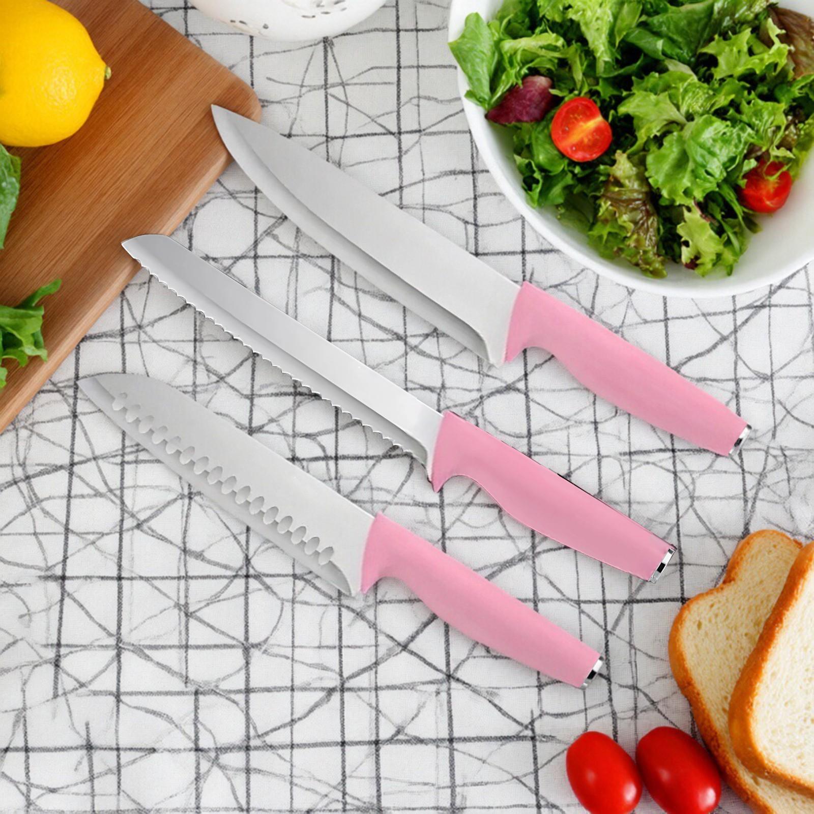 15-Piece Stainless Steel Kitchen Knife Set – Including Practical Tools Like Knives and Scissors, Equipped with a Knife Block for Storage, an Essential Food Cutting Tool Set for Modern Homes. Utensils Kitchenware