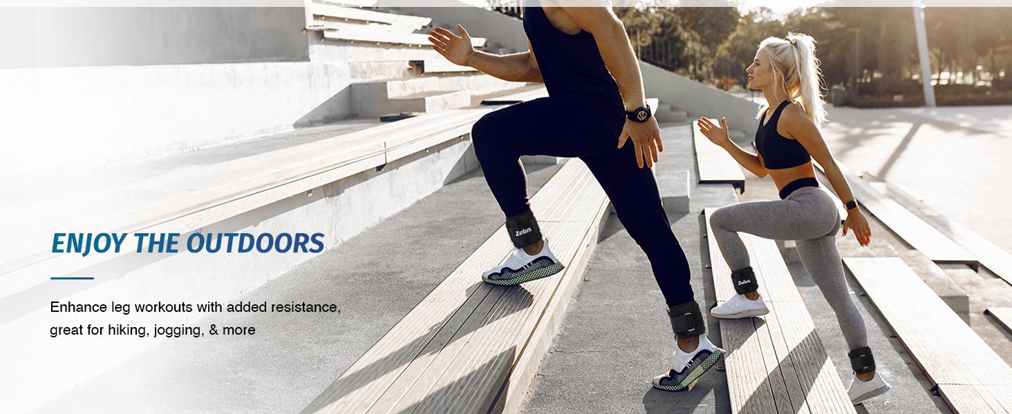 【SpringStatements】ZELUS 1 Pair Adjustable Sculpting Ankle Weights-Lift Your Glutes, Tone Your Legs & Arms – 4/5/6/10lbs Weight Set with Removable Sandbags, 1–5 lb per Strap for Gym, Yoga, Jogging & Walking SpringStatements