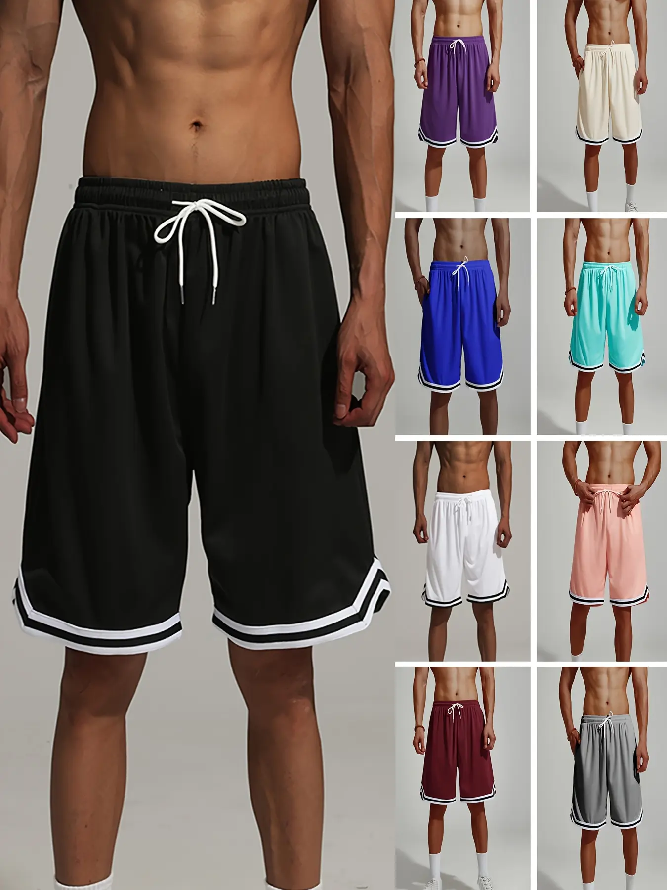 Men’s casual outdoor shorts, 1-pack, suitable for running, workouts, travel, and indoor/outdoor sports—soft and comfortable, a perfect gift for him