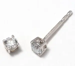 Fire Light Lab Grown Diamond 0.25 cttw Studs, Sterling Silver