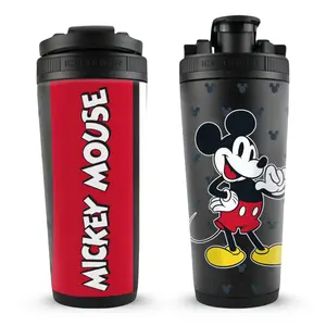 Officially Licensed Mickey & Minnie Mouse 4D 26oz Ice Shakers