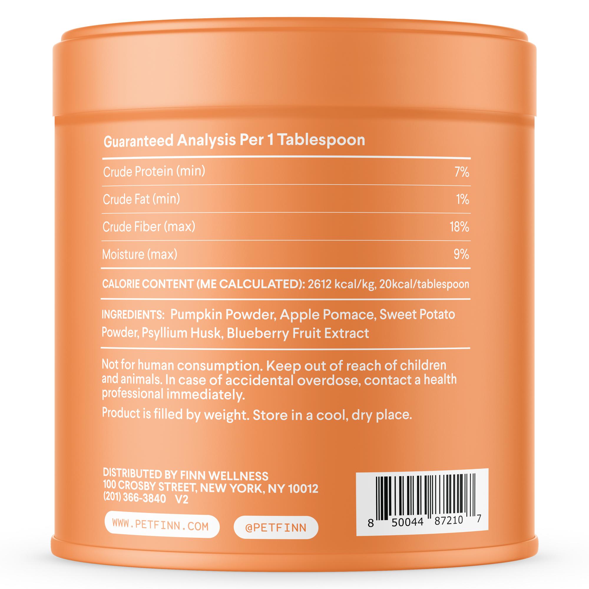 FINN Superfood Toppers Bundle – Vet-Formulated Powdered Meal Toppers for Dogs – Pumpkin Plus and Bone Broth Plus