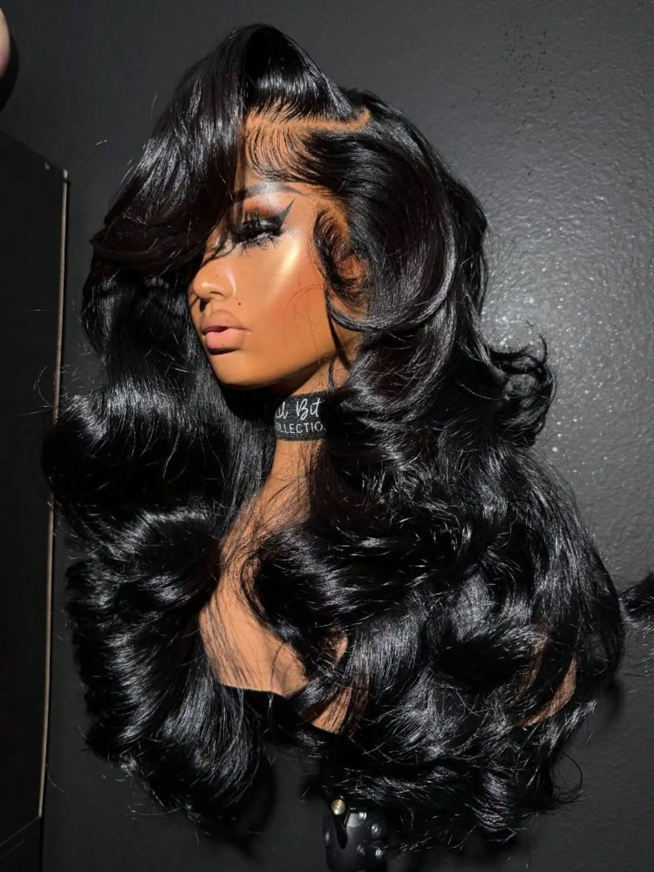 13x4 Body Wave Lace Front Wigs Human Hair Pre Plucked HD Transparent Lace Frontal Wig with Baby Hair 180% Density 10A Glueless Brazilian Virgin Human Hair Lace Front Wigs for Women Natural Black 30 Inch
