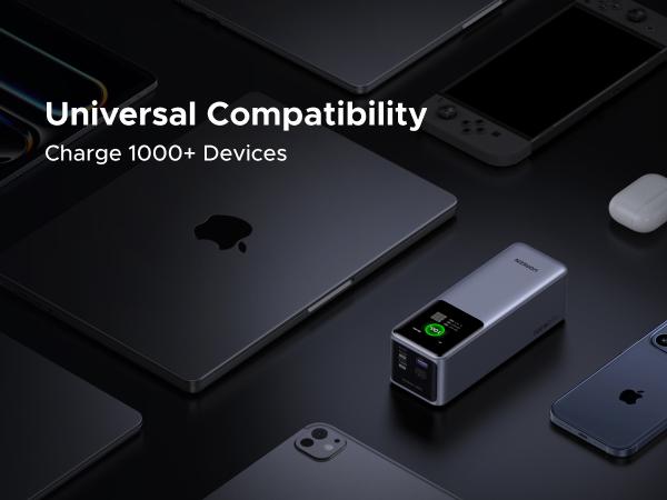 UGREEN 20000mAh 130W Power bank ,25000mAh 200W, 12000mAh 100W Fast Charging Powerbank, 65W Charger PD Super Fast Charging For iPhone 17/16/Macbook Air/Pro Lenovo Laptop, with LED Display Screen, TikTokShopBlackFriday ,TikTokShopJumpstartSale