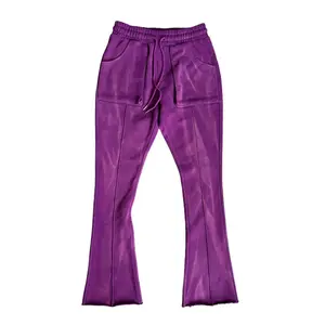 Purple Washed Sweatpants