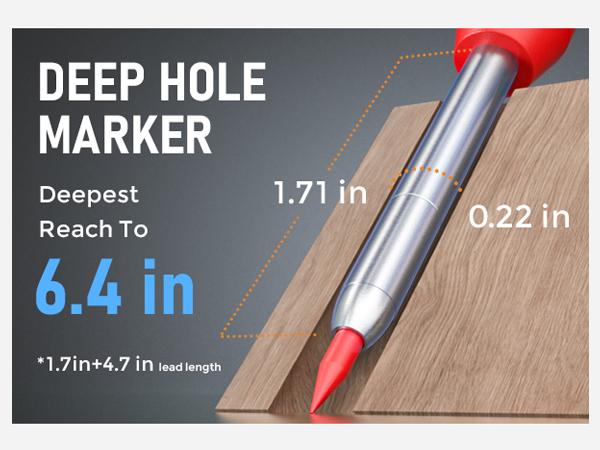 Nicpro 3 Pack Carpenter Pencil with Sharpener, Mechanical Carpenter Pencils with 39 Refills, Construction Pencil Heavy Duty Woodworking Pencils for Architect (Red, Black, Yellow)- With Case