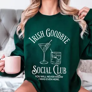 Funny Irish tshirt, Irish Goodbye sweatshirt, Comfort Colors oversized Tee, St Patrick Day shirt