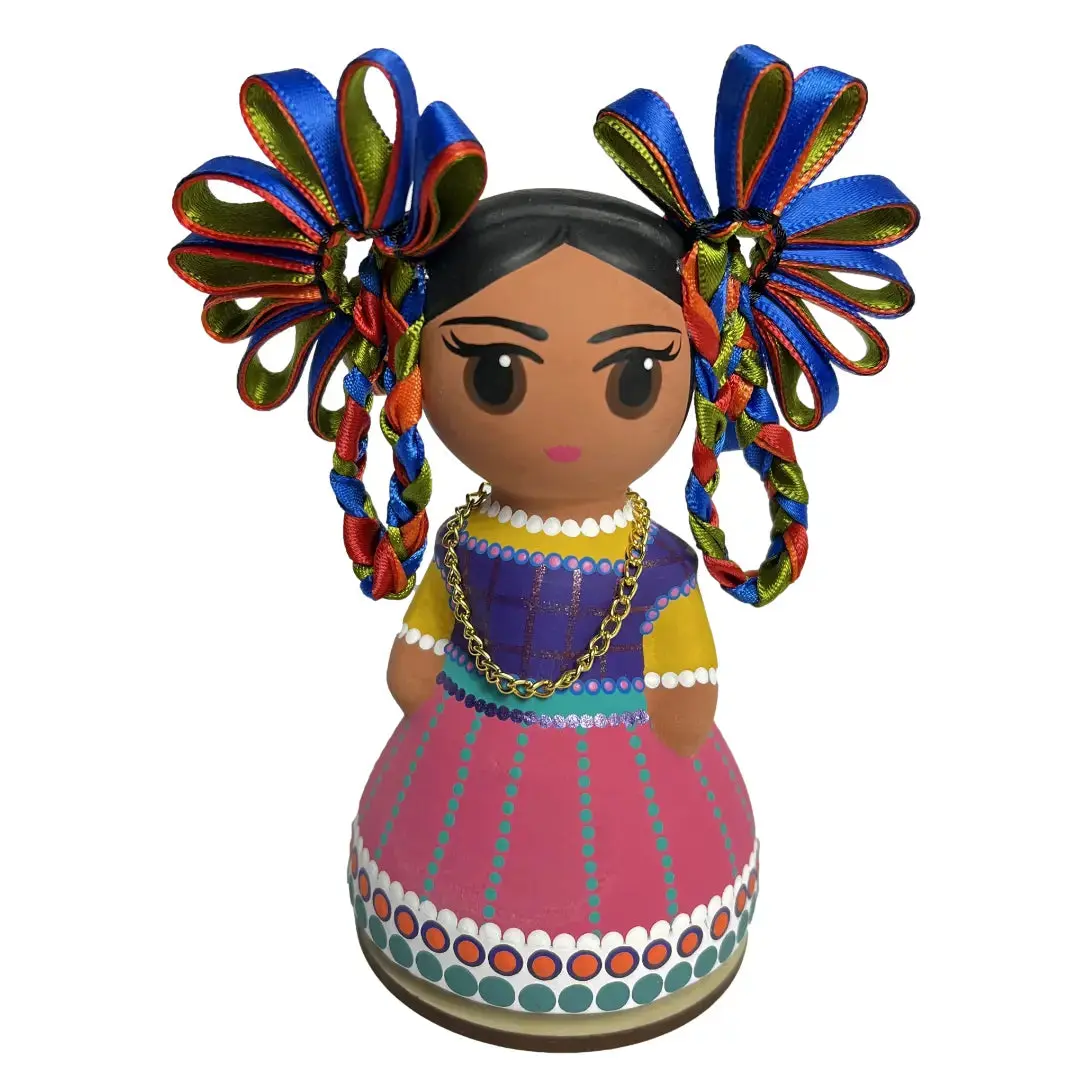 Mexican Handmade Clay Folklore Figurines- Estado de Mexico