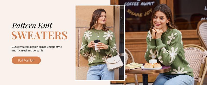 Women's Pullover Turtleneck Sweater Long Sleeve Oversized Lantern Ribbed Knitwear Casual Thin Comfy Knitted Flowers Design Women's Pullover Turtleneck Sweater Long Sleeve Oversized Lantern Ribbed Knitwear Casual Thin Comfy Knitted Flowers Design