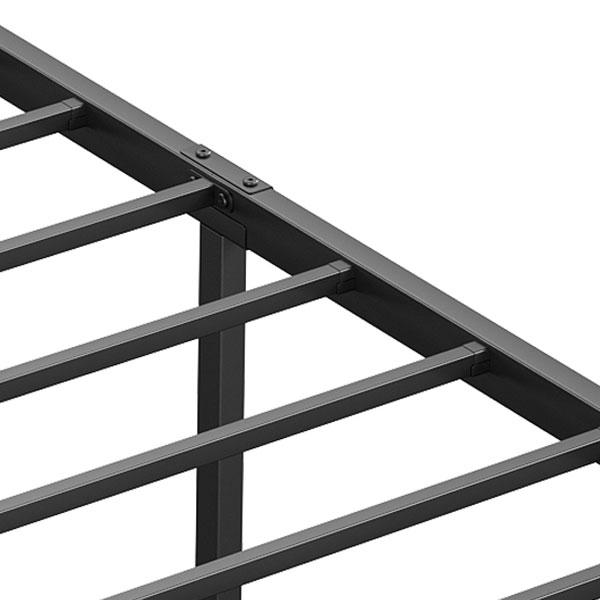 GARVEE 14 Inch Queen Bed Frame with Storage,Metal Platform Queen Bed Frame No Box Spring Needed Steel Slat Support Easy Assembly