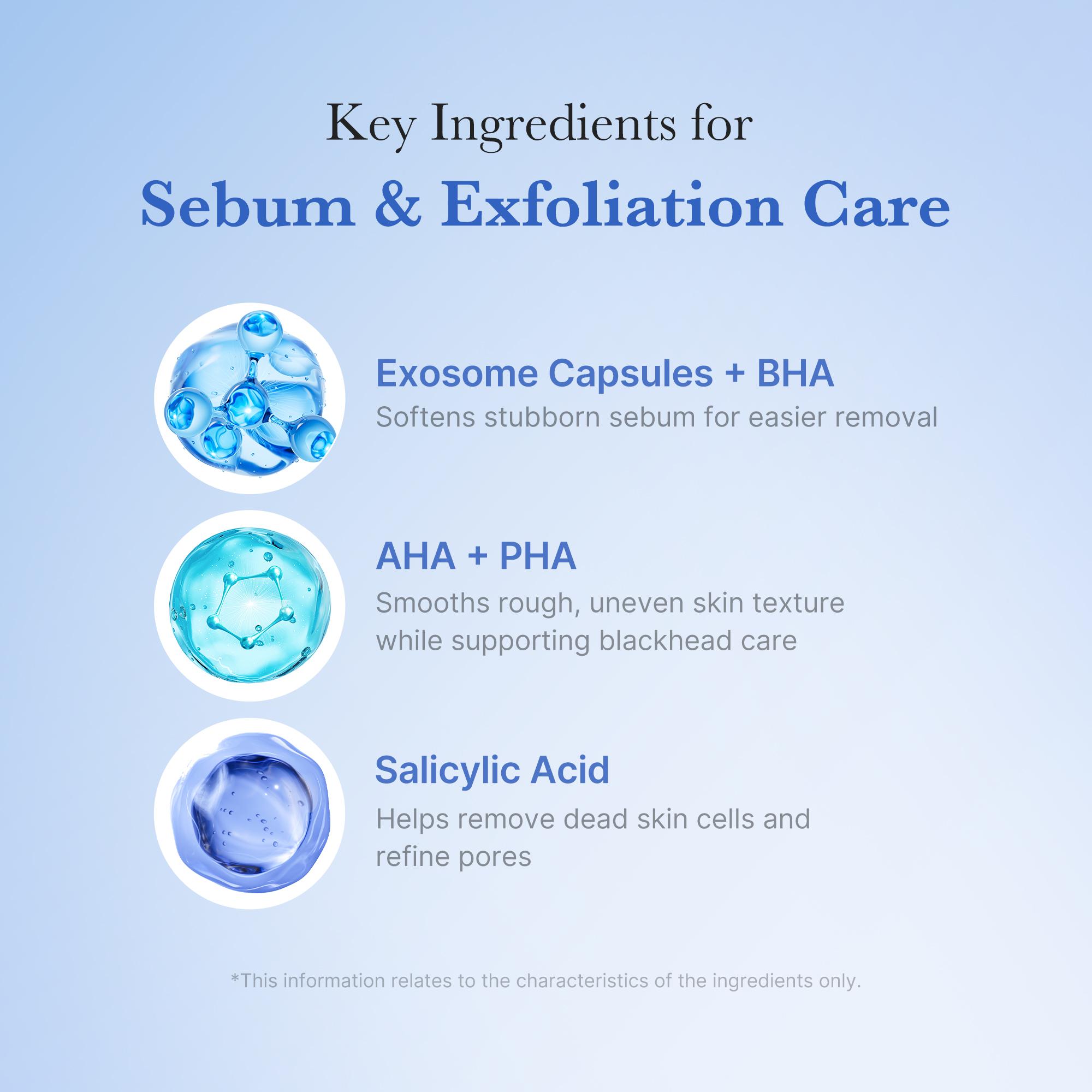 [medicube] Zero Pore Clear Blue Capsule Facial Cleanser for Skin Texture, Blackhead & Pore Care | AHA, BHA & PHA for Double Cleansing, Daily Gentle Face Wash, Korean Skincare | 120g / 4.23 oz