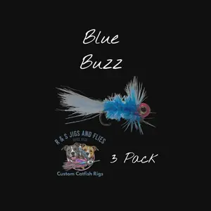 Blue Buzz Ring Neck Series Crappie Jig (pack of 3 , 1/16 ounce jig)