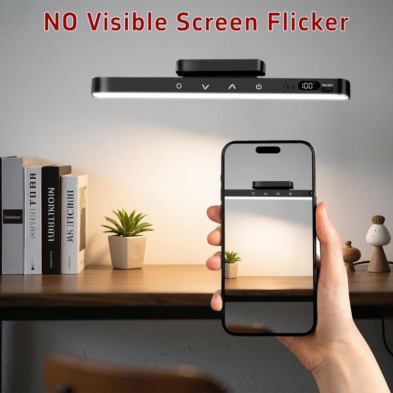 6W Under Cabinet Lighting with Remote Control, Rechargeable 4000mAh Vanity Light for Mirror, Adjustable Color Brightness, No-Drill Magnetic Light Bar for Bedroom,Bathroom,Kitchen,Closet,Desk