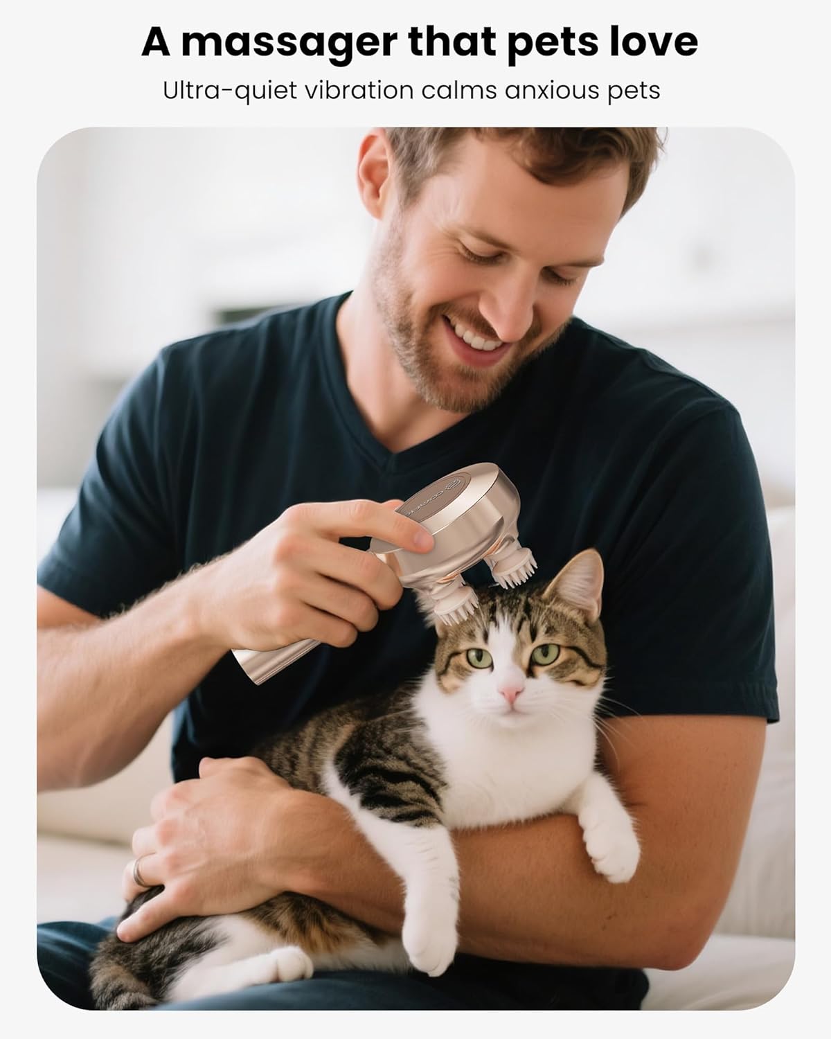 COMFIER Handheld Scalp Massager Hair Growth,Cordless Hair Head Massager with 3 Modes & 8 Silicone Claws,IPX7 Waterproof Body Massager for Stress Relax,Pet Massage,Head Scratcher,Gifts Men,Women(Gold)(Black) COMFIER Handheld Scalp Massager Hair Growth,Cordless Hair Head Massager with 3 Modes & 8 Silicone Claws,IPX7 Waterproof Body Massager for Stress Relax,Pet Massage,Head Scratcher,Gifts Men,Women(Gold)(Black)