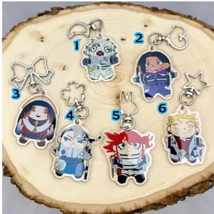 Gachiakuta Acrylic Keychain - Rudo, Enjin, Zanka, Riyo, Jabber, Amo