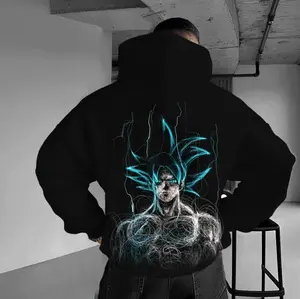 Youth & Adult Unisex Anime Graphic Streetwear Vintage T-Shirt, Sweatshirt, Hoodie, Perfect Men's Vegito 2-Sides TShirt, Anime Lovers Shirt, Streetwear, Gift For Men For Women, Birthday Gift