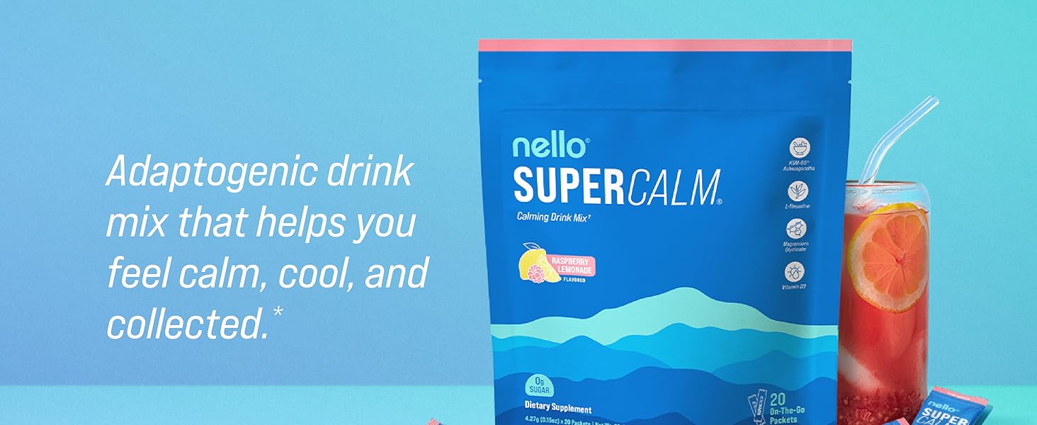 Nello Supercalm Travel Packets 4-Flavor Bundle Nello Supercalm Travel Packets 4-Flavor Bundle