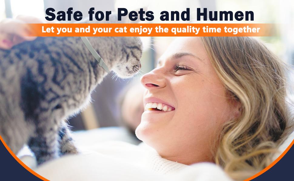 4 Pack Collar for Cats, Natural Scent Adjustable Fit Kittens to Large Cats Relieve Stress