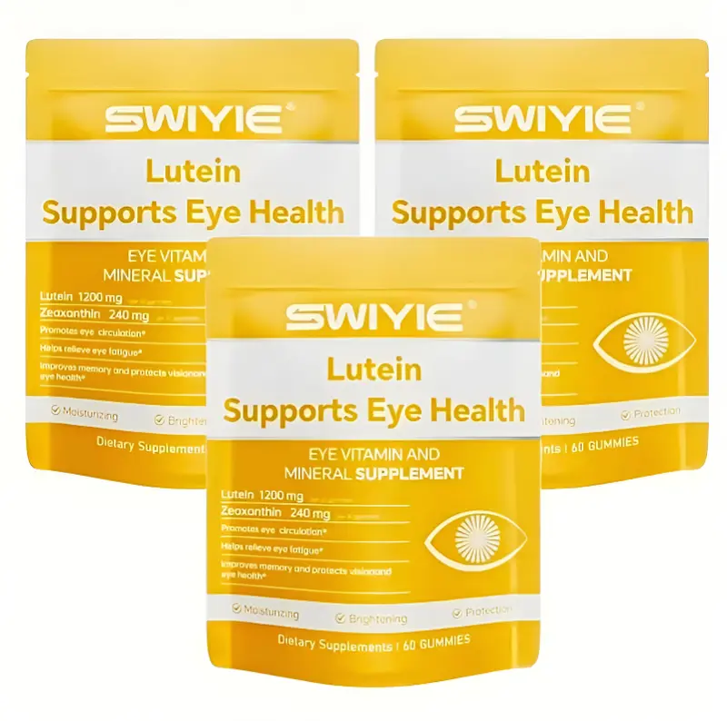 Lutein Gummies & Zeaxanthin Gummies - Eye Health Supplement with Astaxanthin, Vitamin C E- Blue Light Defense, Vision Support, Delicious Blueberry Flavor, -Eye VITAMIN ANDMINERALSUPPLEMENT