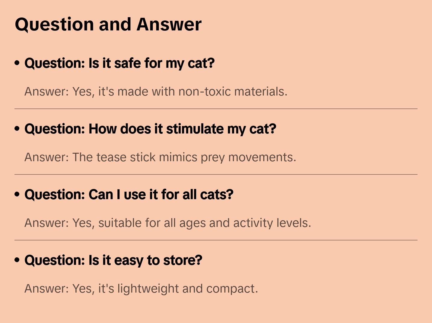 Cat Teaser Toy for Playtime Relief Mental Stimulation with Catnip Tease Stick.