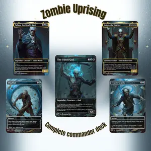 Zombie Uprising | 100-Card Commander EDH Proxy Deck + Tokens