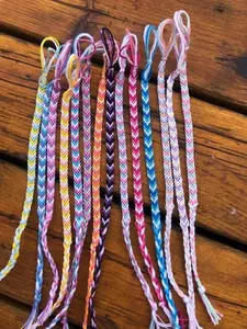 Yarn bracelets