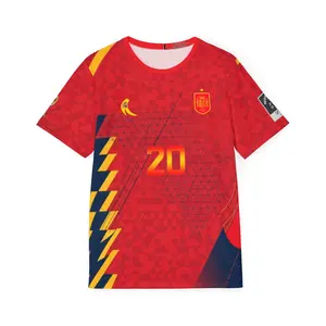 Tiki Taka Spain Pedri World Cup Jersey