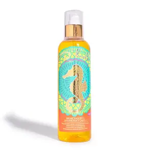 D'Luchi Carrot Tanning Oil with Cinnamon, Vitamin E & Collagen, High Natural Beta-Carotene Tanning Accelerator SPF 4 Suntan Oil, 8.45 Oz