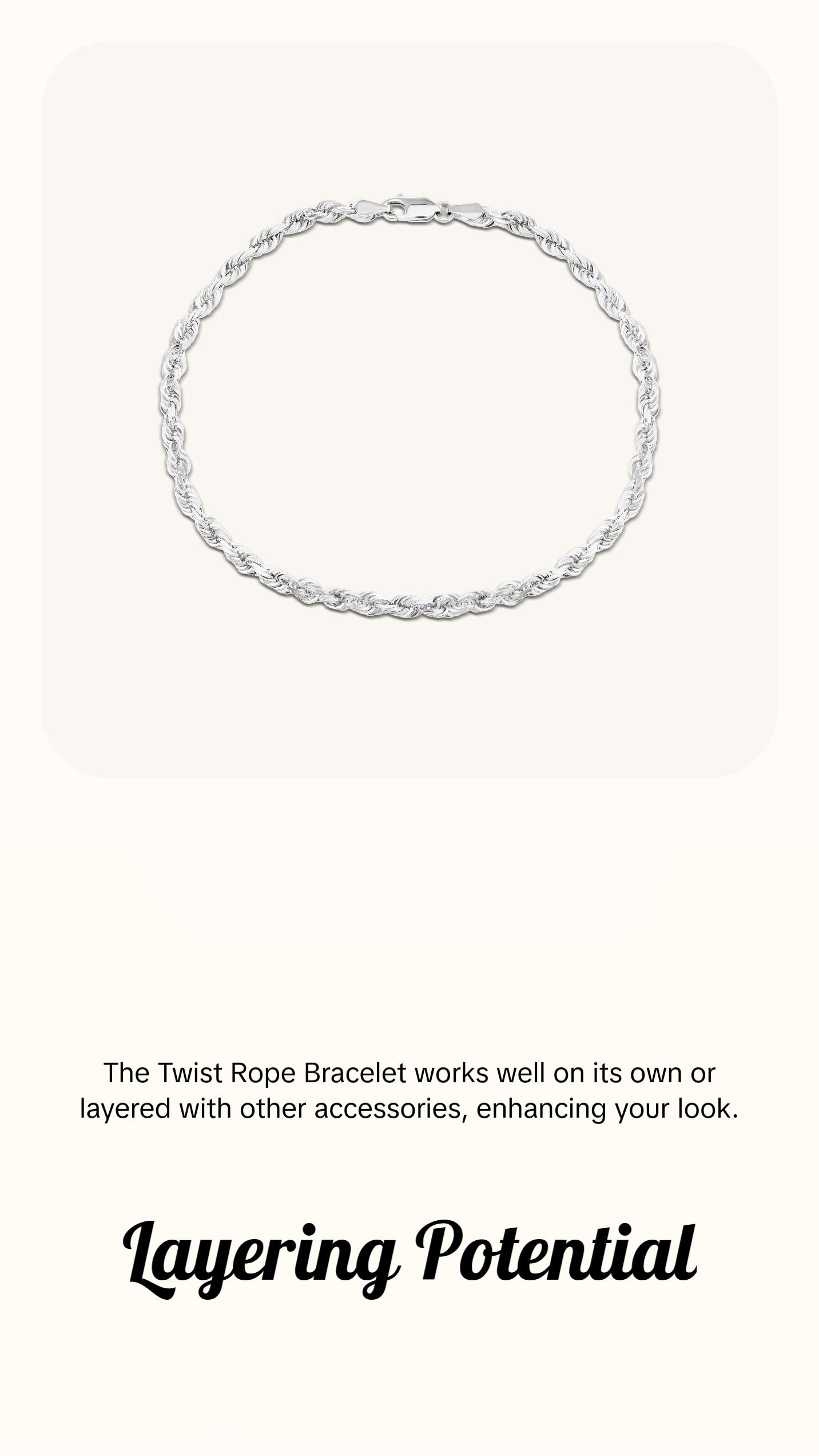 Twist Rope Bracelet