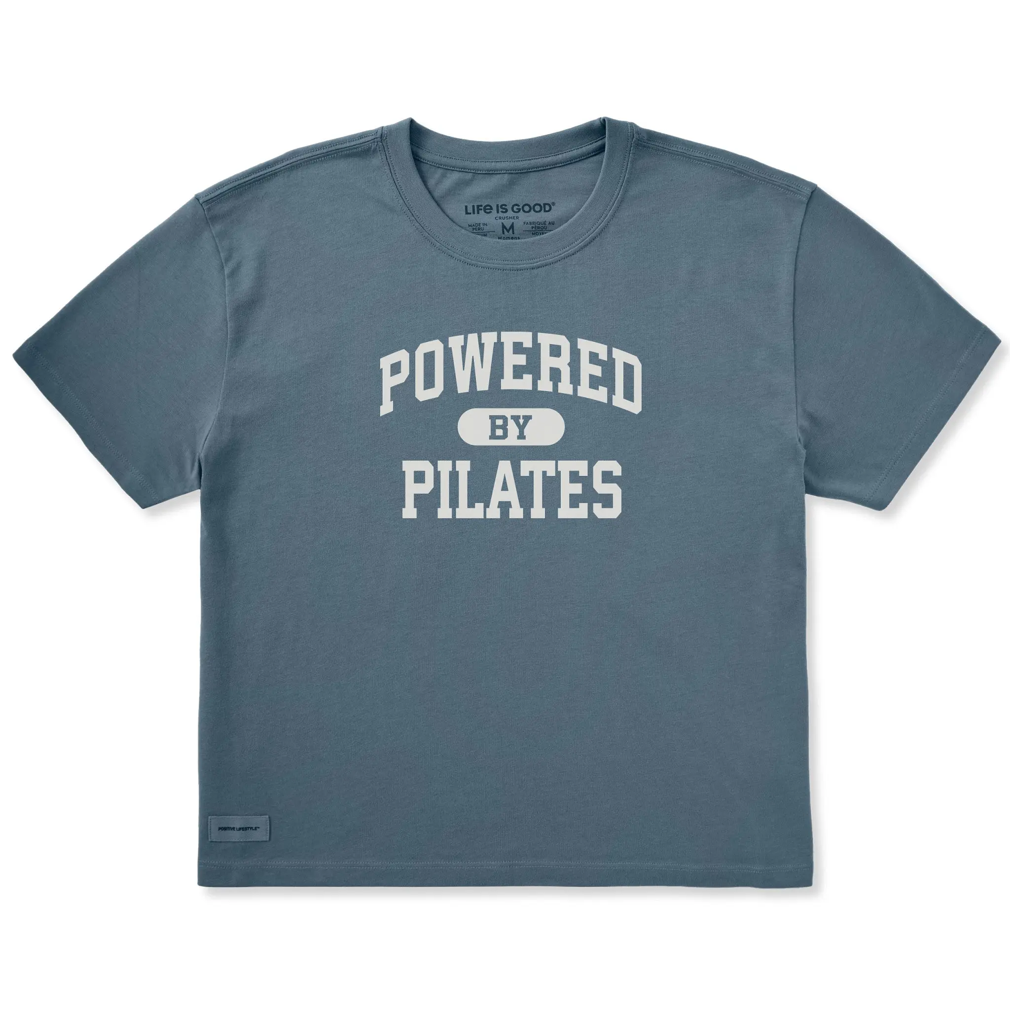 Women's Powered by Pilates Arch Short Sleeve Crusher Boxy Tee