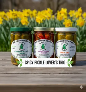 Spicy Dill, Ghost Pepper & Carolina Reaper Pickle Bundle
