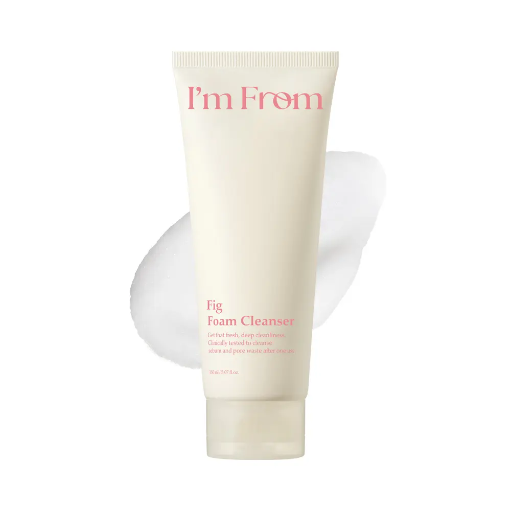 I’m From Fig Foam Cleanser, Mild Exfoliating Care Cleanser, All Skin Type, Korean Skincare 5.07fl.oz