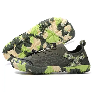 Norwell Barefoot Walking Shoes for Men and Women Color Block Camo Comfortable Water Shoes Beach & Outdoor Running Breathable Slip-Resistant Slip-On Sneakers Egyptian Toe Shoes Breathable Memory Foam Shoe Inserts Ideal Thanksgiving & Christmas Gift Runner