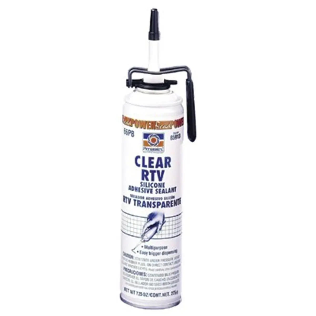 212 MAIN Permatex 230-85913 No. 66 Clear Silicone Adhesive Sealant, Waterproof for Home Improvement, Building Supplies Repairs