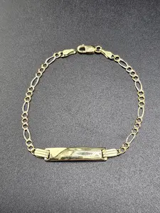 14K Gold Children Bracelet - Fashion Bracelet