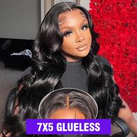 7x5 glueless wig