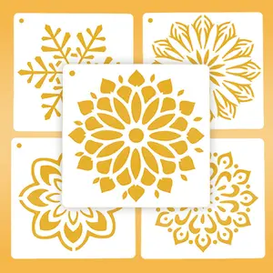 Mandala Stencil Set (5 pcs)