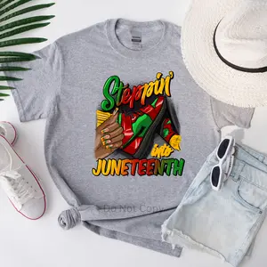 Steppin Into Juneteenth DTF Transfer