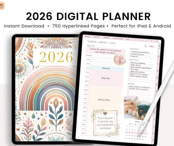 A5 2026 High-Efficiency Planning Handbook: Featuring monthly planning ...