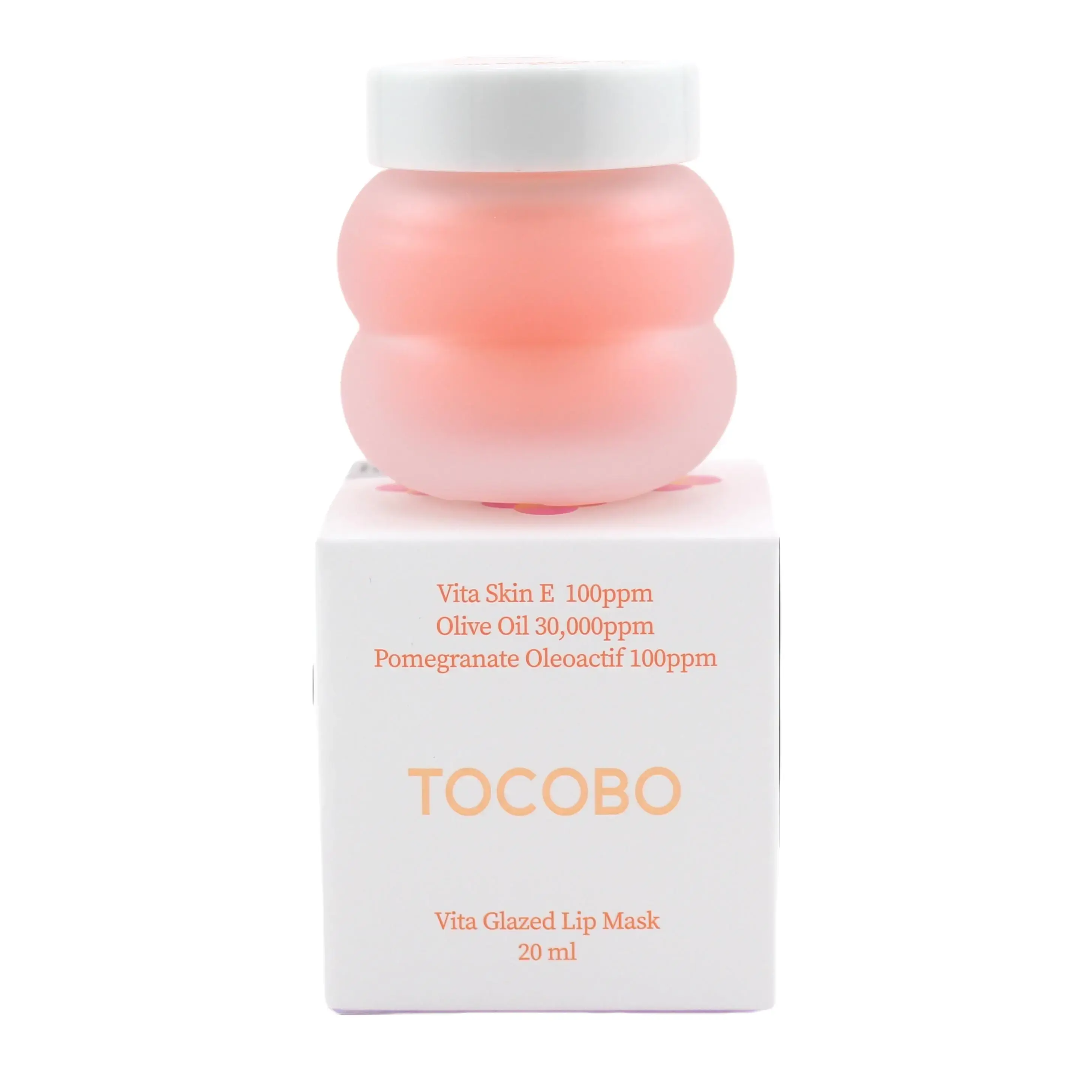 TOCOBO Vita Glazed Lip Mask, Shea & Hyaluronic Acid Hydrating Lip Care Moisturizer (20ml)