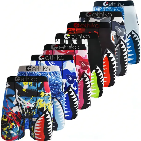 Men's 3-Pack/4-Pack Boxer Briefs, Breathable Soft Mesh Underwear, Activewear for Gym Workout & Sports, Activewear Underwear, Workout Underwear