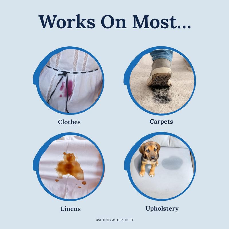 Miss Mouth's Messy Eater Stain Treater Spray & Wipes - Newborn & Baby Essentials - Stain Remover for Clothes Toys & Carpets - Safer Choice Certified