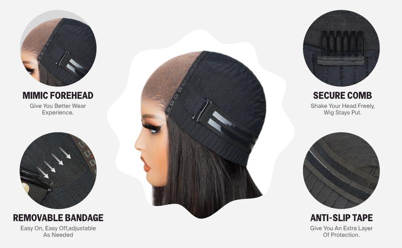 Megalook Highlight Balayage 12A Bob Wig Put On Go Glueless Wig Bleached Tiny Knots 6x5 Lace Closure Wig Short Cut Pre Plucked Straight Bob Wigs