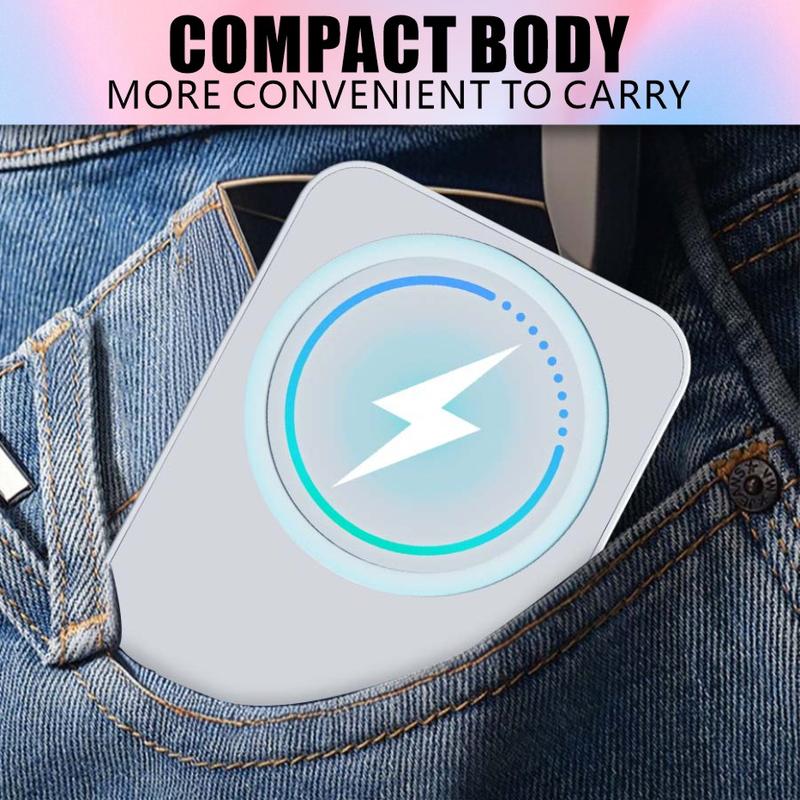 Still Ultra-Slim 10000mAh Magnetic Power Bank Wireless Portable Charger Fast Charging for iPhone 16/15/14/13/12/Plus/Pro Max Compact USB Type-C MagSafe Battery Pack Smartphone Chargeable