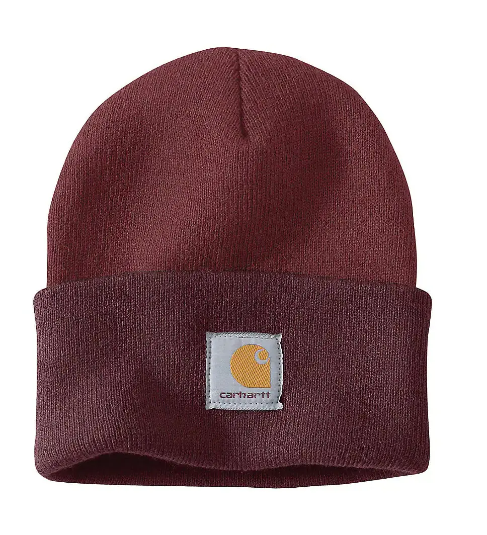 Carhartt Two Toned Beanie Sable / Blackberry