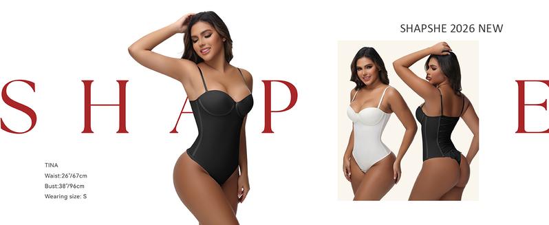 SHAPSHE Strapless Shapewear Corset Bodysuit Tops for Women Tummy Control V Neck Thong Body Shaper with Bra Going Out Outfits SHAPSHE Strapless Shapewear Corset Bodysuit Tops for Women Tummy Control V Neck Thong Body Shaper with Bra Going Out Outfits