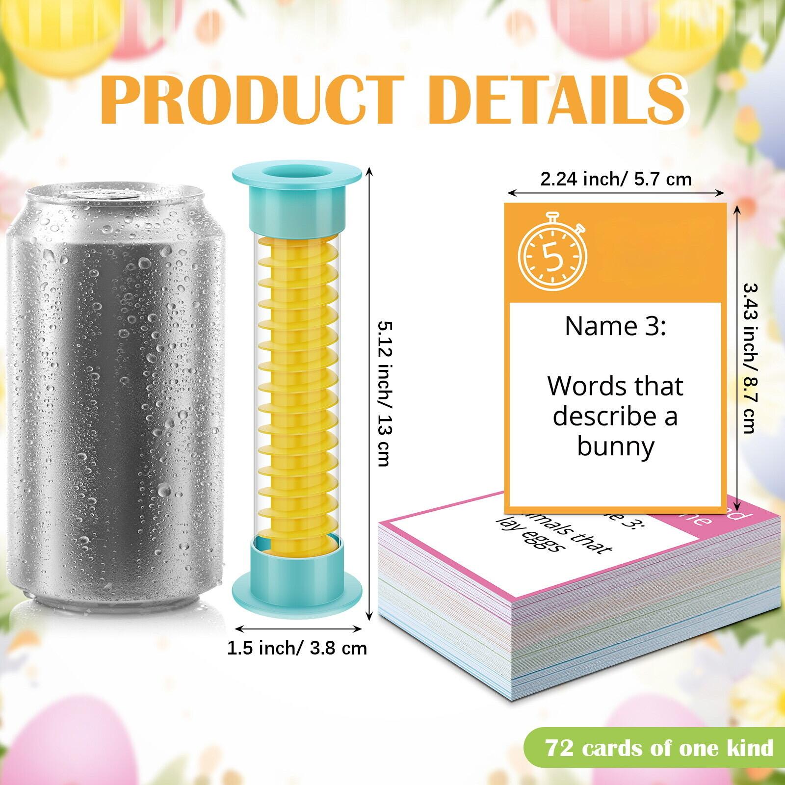 Easter Hack Fast Answer Card Game with 72 Cards & Timer, Hilarious Party Game for 2-10 Players,Quick Easy Setup Valentine's Day Galentine Night Party Card Game for Adult Family Friends Couple Easter Basket Stuffer Easter Hack Fast Answer Card Game with 72 Cards & Timer, Hilarious Party Game for 2-10 Players,Quick Easy Setup Valentine's Day Galentine Night Party Card Game for Adult Family Friends Couple Easter Basket Stuffer