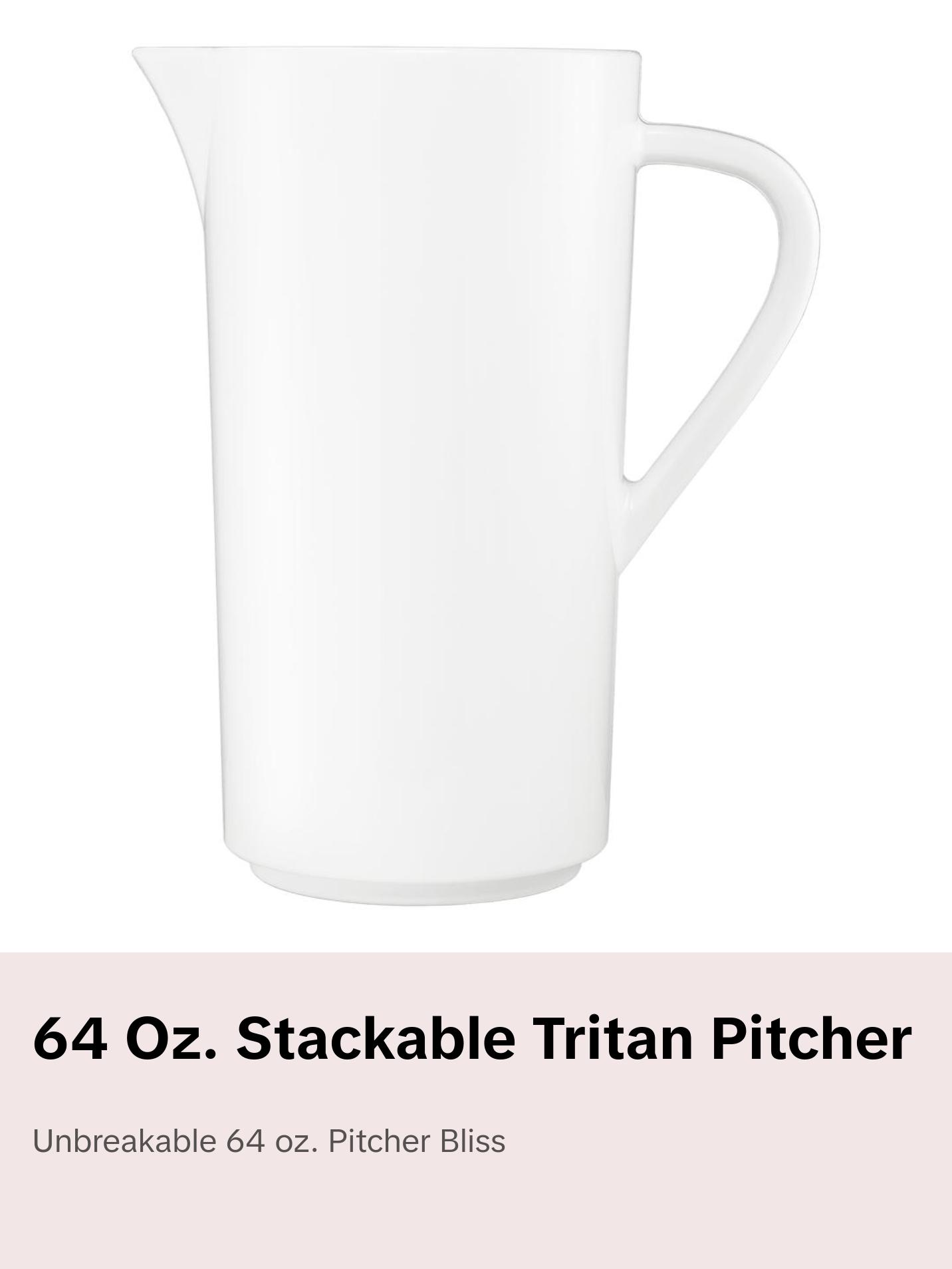 Stackable Pitcher 64 oz.